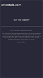 Mobile Screenshot of orientals.com